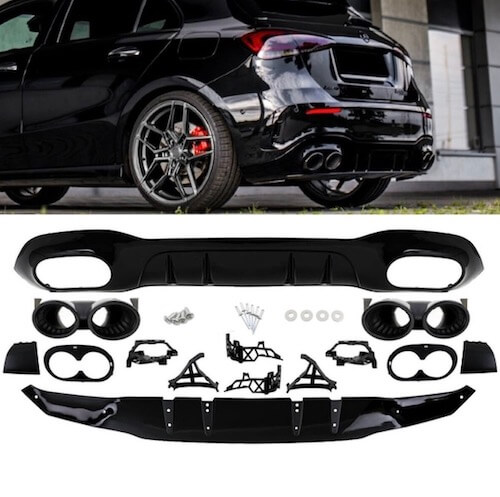 Diffuseur Look A45 AMG mercedes classe A W177